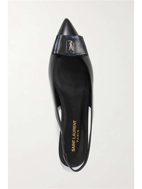 ysl flat|ysl slingback flats.